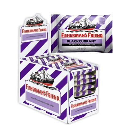 Fisherman's Friend Fishermans Friend Cassis 24 pour 18 personnes (25 g x 24 x 1 paquet)