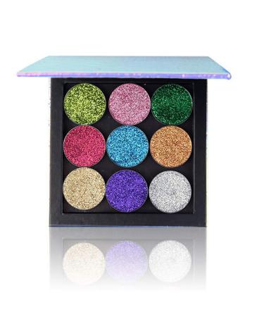 Empty Eyeshadow Box - Magnetic Palette for DIY Makeup | Mermaid Design for Eyeshadow Highlighter Blush & Foundation - Buy Online on GoSupps.com