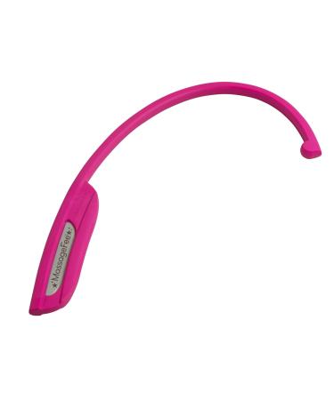 MassageFee Neck massage device & trigger point massage device for loosening fascia and tension l For neck pain headache & shoulder pain pink