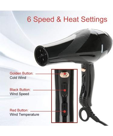 Sonew Hair Dryer Electric Blow Hot And Cold For Women For Travel Styling Tools & Appliances For Women For Travel Blow Dryer Lightweight - Buy Online on GoSupps.com