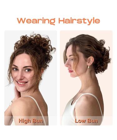 Shop Dirty Messy Bun Short Curly Ponytail | Trendy & Stylish Hair Extensions - International Shipping - Buy Online on GoSupps.com
