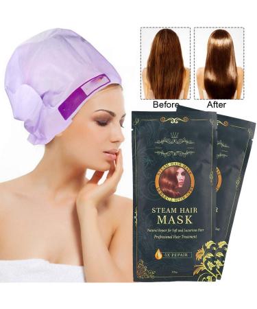Steam Hair Mask  Repair Professional Hair Care Conditioner Recover Soft And Hair for All Hair Types
