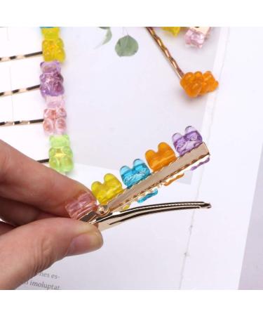 Atatmount Cartoon Panda Bear Hair Clips | Colorful Bubble Bear Rainbow Hair Jewelry for Women & Girls - Buy Online on GoSupps.com