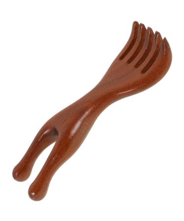 Frcolor comb head massage tool Broad tooth comb Desiration ridge scalp nursing comb wooden hair ridge scalp ridge pick comb for comb for men scalp massage comb