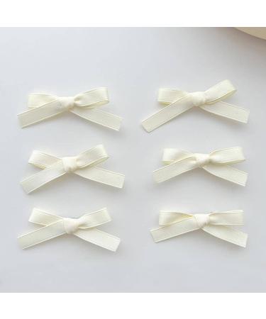 YANIYA 6pcs Sweet Hair Clip Harajuku Ribbon Bowknot Duckbill Hair Clip For Ponytail Hairpins For Teens Children Hair Pins - Buy Online on GoSupps.com
