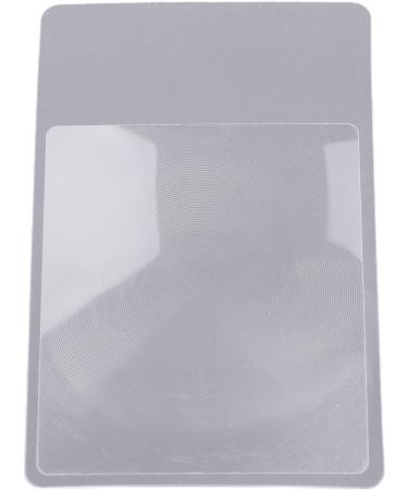 AJOIDR Thin Fres-nel Lens Pocket Size Magnifier Lenses Credit Card Magnifier for Reading or Fire Starter 3X Seniors Present - Buy Online on GoSupps.com