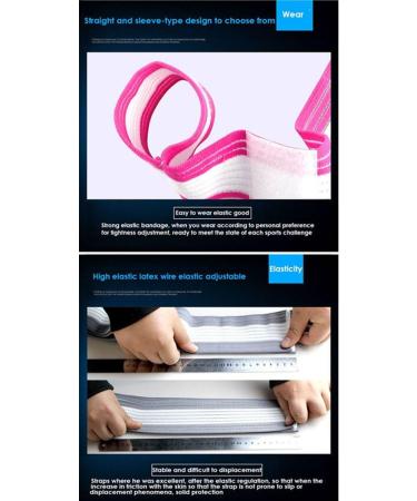Adjustable Black Wrist Bandage Support Brace for Men | Elastic Stretchy Gym Training Straps & Safety Protector - Buy Online on GoSupps.com