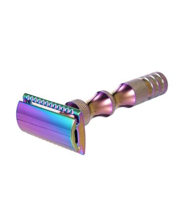 Layhou Men's Manual Adjustable Double-Sided Razor | Classic Multi-Colored Shaving Tool for Smooth Hair Removal - Buy Online on GoSupps.com