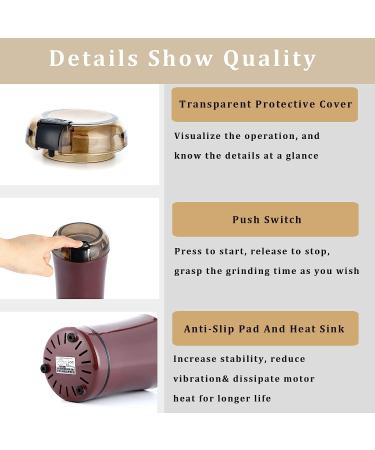 Electric Pill Crusher Grinder - Grind Medicine & Vitamin Tablets into Fine Powder - Ideal for Children & Pets - Purple - Buy Online on GoSupps.com