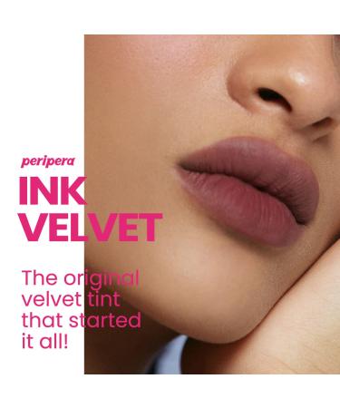 Peripera Ink the Velvet Lip Tint Liquid Lip (0.14 fl oz) - Wine Nude - Buy Online on GoSupps.com