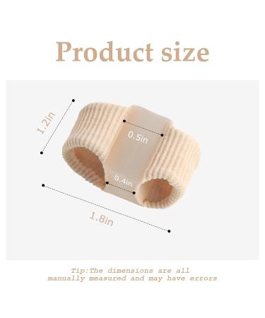 Shop Bunion Toe Separators for Overlapping Toes - 2PC Gel Spacers for Men & Women | Hammer Toe Straightener & Bunion Corrector | International Shipping Available - Buy Online on GoSupps.com
