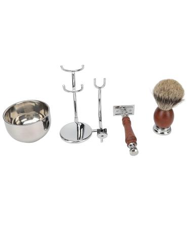 Premium Manual Beard Bowl Set - Complete Dry Beard Brush Kit for Men | Durable Alloy | Perfect for Bathroom Grooming - Buy Online on GoSupps.com
