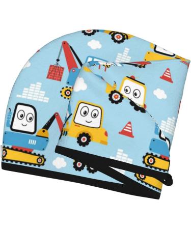 Hair Towel Wrap for Quick Drying | Button Towel Turban - Building Truck Design - Buy Online on GoSupps.com