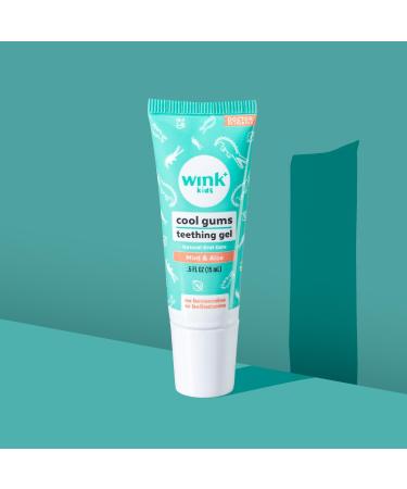 Wink Naturals Baby Teething Relief Gel - Cooling & Soothing for Sore Gums (4 Pack 15 ml) - Natural Teething Discomfort Relief for Infants & Kids - Buy Online on GoSupps.com