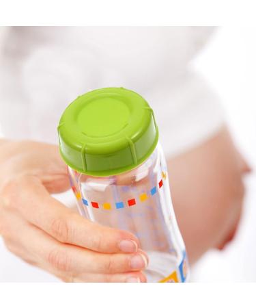 10pcs Green Baby Milk Bottle Lids Cover for Mam Bottles, Breast Pump, Feeding Cup - Storage Holder for Newborns - Breastfeeding Covers - Buy Online on GoSupps.com