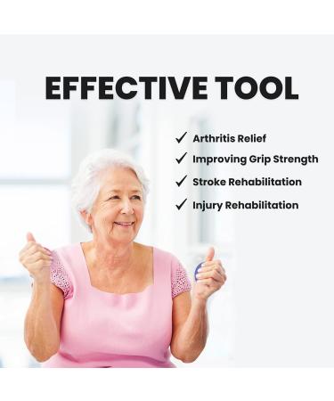 Resultorship Stress Balls - 2-Pack Gel Anti-Stress Balls for Adults & Children | Therapeutic Hand Exercise & Arthritis Relief - Buy Online on GoSupps.com