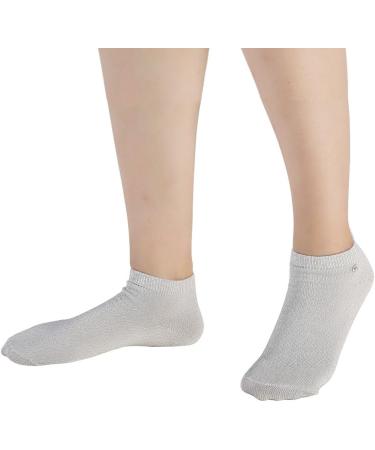  Verdant Touch Massage Socks - Electrode Physiotherapy Conductive Socks for Pain Relief | Short Type | 1 Pair | International Shipping  - Buy Online on GoSupps.com