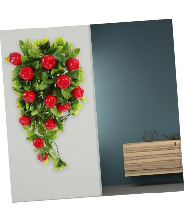 ABOOFAN 2pcs String Simulated Fruit Hanging Ornaments Garland Home Decor Hanging Teardrop Wreath Artificial Fruit Swag Artificial Hanging Fruit Simulation Fruit Fake Fruit Vine Rattan - Buy Online on GoSupps.com