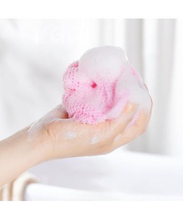 Bantoye African Exfoliating Net Sponge Set - 4 Pcs Long Body Scrubber for Daily Shower Bathing - 31.5 x 11.8 Inch, Color 1 - Buy Online on GoSupps.com