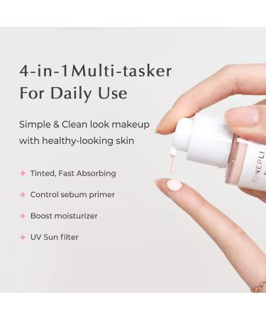 Self Beauty Toneplete Tinted Moisturizer Serum SPF 40 | Vegan & Cruelty-Free | Pore-Minimizing Primer | Rosy Peach | 33ml - Shop Internationally - Buy Online on GoSupps.com