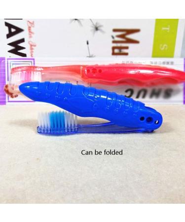 Zumaha Compact Toothbrush for Adults - 10 Ergonomic Foldable Toothbrushes for Sensitive Teeth & Gum Loss - Ideal for Travel & Daily Use - Buy Online on GoSupps.com