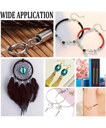 PandaHall 100pcs Cord Ends Leather Tassel Cap | Barrel Alloy Cord Link Buckle for Kumihimo & Jewelry Making | 16x9mm, 3mm Hole | 5 Color Options - Buy Online on GoSupps.com