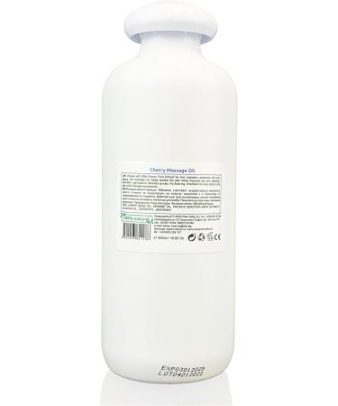 Cherry Massage Oil - Relaxing Joint Pain Relief & Moisturizing Skin Care | Grape Seed Sesame & Almond Oils | 500ml Sensual Body Massage - Buy Online on GoSupps.com