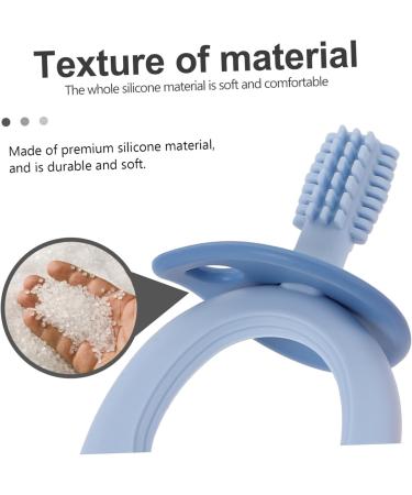 Shop Minkissy 10 pcs Silicone Baby Toothbrush Set | Safe & Fun Children's Toothbrushes & Pite Ring for Toddlers - Buy Online on GoSupps.com