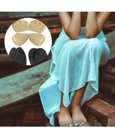 4 Pairs Forefoot Half Size Pad Insoles - Plantar Foot Cushions & High Heel Inserts for Women's Pumps - Comfort & Support Orthotics - Buy Online on GoSupps.com
