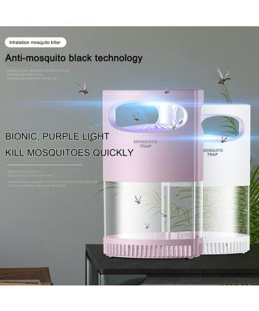 Triangular Led Mosquito Lamp USB Electric Photocatalytic Repellent Bionic Trapping Light for Bedroom/Kitchen/Courtyard/Camping - Buy Online on GoSupps.com