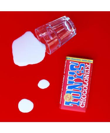  Tony's Chocolonely Tony's Chocolonely tablette de chocolat Lait 32% - Buy Online on GoSupps.com