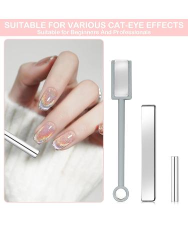 9PC Cat Eye Nail Magnet Set | Strong Suction Gel Polish & Nail Accessories | Perfect for Stunning Nail Art - Buy Online on GoSupps.com