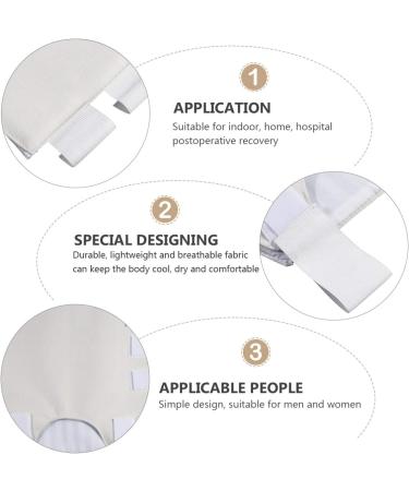 ARTIBETTER Rib & Chest Support Brace - Breathable Belt for Broken, Sore, or Bruised Ribs - Sternum Injury & Dislocated Ribs Protection - 50x42cm - Buy Online on GoSupps.com