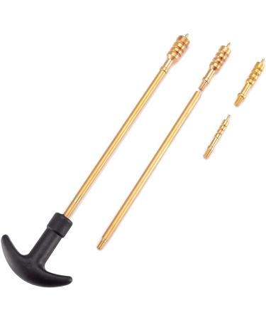 Boosteady Universal Handgun Cleaning Set for .22 .357 .38 9mm & .45 Caliber - Includes Bronze Bore Brush & Brass JAG Adapter - Perfect for Hunting & Maintenance - Buy Online on GoSupps.com