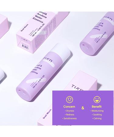 TIAM Snail & Azulene Water Essence - Hydrating Toner with Snail Mucin | Repair Damaged Skin | 6.1 fl oz - Shop Internationally - Buy Online on GoSupps.com