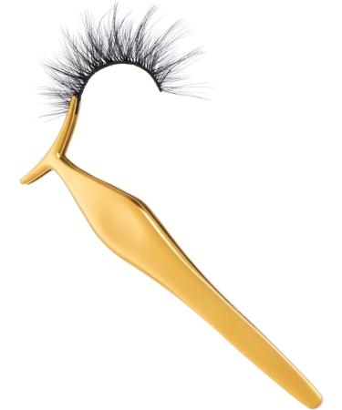 EKYSSO Eyelash Applicator Tools Set 2 PCS DIY Cluster Lash Tweezers Eyelash Clusters Tweezers for False Lashes Professional Curved Eyelashes Extension Tweezer for Individual Cluster Strip Lashes. - Buy Online on GoSupps.com
