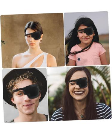GOOHOCHY 6 Pcs Single Eye Mask Small Eye Protector Eye Patch Reusable Eye Cover Polyester - Buy Online on GoSupps.com