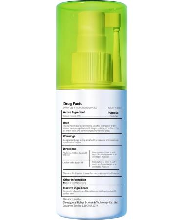 Children s Cleanote Moisturizing Saline Nasal Spray for Dry Nose & Congestion Relief Gentle Drug-Free Nose Spray for Babies Toddlers & Kids 60 mL - Buy Online on GoSupps.com