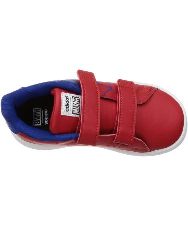 adidas Advantage Cf I Sneaker - Boy's Unisex Kids - 4 UK - Team Royal Blue/Scarlet/White - Buy Online on GoSupps.com