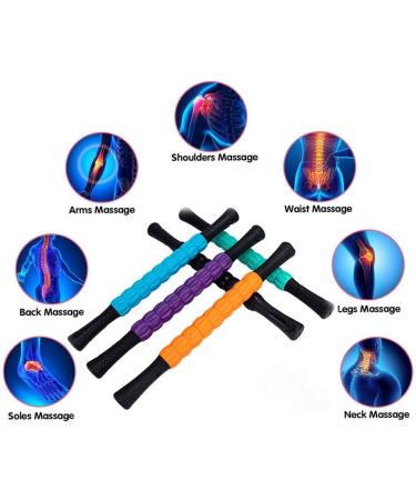 Vandove Massage Roller Stick - Ultraportable Myofascial Release Device for Deep Tissue Therapy & Muscle Recovery (Black) - Buy Online on GoSupps.com