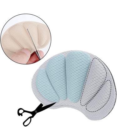Siismi 5 Pair Heel Cushions | Non-Slip Sponge Foot Care Pillows for High Heels & Sneakers - Ultimate Comfort & Protection - Buy Online on GoSupps.com