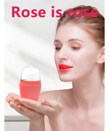 Premium Pink Ice Roller & Gua Sha Set for Face & Eyes | Reduce Fine Lines Shrink Pores Boost Skin Elasticity Reusable & Freezable Skin Care Tool - Buy Online on GoSupps.com