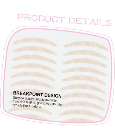 NOLITOY 4 boxes Lace Beauty Traceless Breathable Makeup of Double-eyelid Women Breath Eye Double-sided 7X6cmx2pcs Assorted Colorx2pcs - Buy Online on GoSupps.com