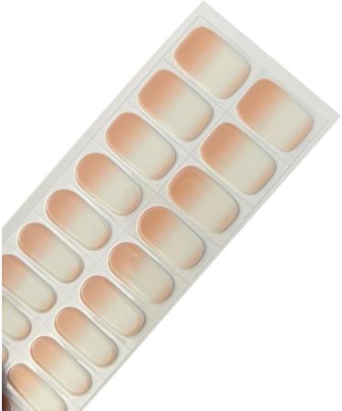 Zaubern gel4Home: UV Nail Foils & Semi-Cured Gel Wraps - Babyboomer Nude for Stunning Home Manicures - Buy Online on GoSupps.com