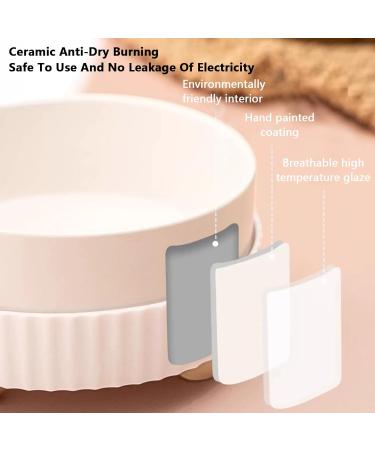 Buy Eactel Heated Pet Water Bowl - Rechargeable Drinking Fountain for Cats Kittens & Puppies - Ideal Heated Animal Water Solution - Buy Online on GoSupps.com