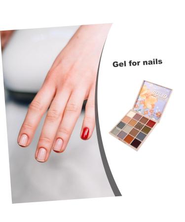 Healeved 1 Box Nail Art Solid Glue Nail Gel Polish Manicure Supply Nail Glue Nail Art Salon Goods Gel for Nails Nail Solid Glue Nail Art DIY Polish Nail Art Glue Nail Polish Girl Cream - Buy Online on GoSupps.com