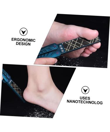 HAPINARY 1pc Foot File Foot Portable Pedicure Stone Foot Rubbing Tool Foot Exfoliator Remover Cleaning Scrubber Corn Pedicure Tools for Feet Pedicure File Scraper Care Abs - Buy Online on GoSupps.com