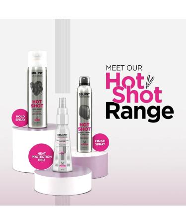 Hot Shot - Heat Protection Hair Mist - 150ml | No Sulphate No Paraben No SLS with Grapeseed Oil & Provitamin B5 | Designed for Indian Hair | For Men & Women - Buy Online on GoSupps.com