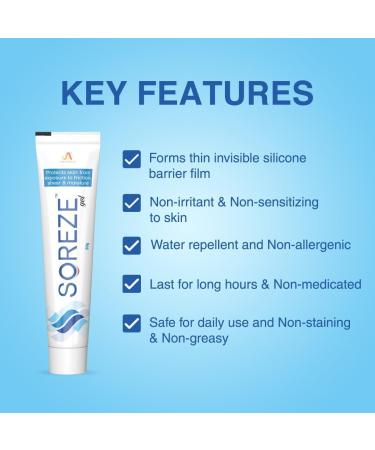 VAYUP Soreze Gel | Bed Sores Prevention Gel | Skin Protectant Gel Silicone Barrier Layer To Prevent BedSores | 30 GM (Pack of 1) - Buy Online on GoSupps.com