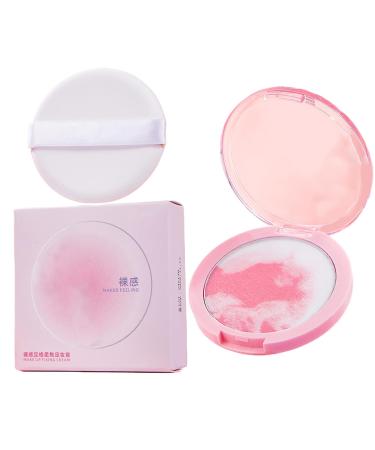 lyanny lyanny Mattifying Compact Face Powder - Natural Matte Foundation Powder CC Cream Face Makeup Long-Lasting Fixing for Mature Skin Daily Use for Women Elegance